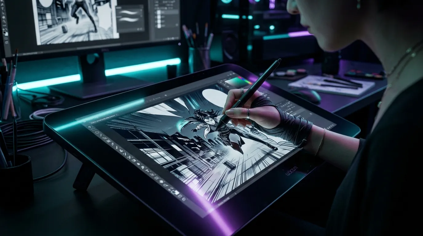 Manga, Webtoon & Visual Storytelling
